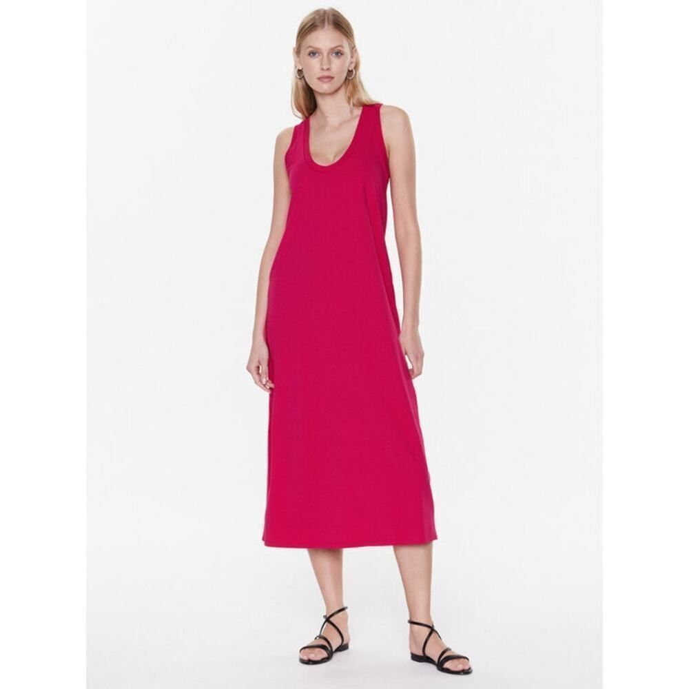 max mara leisure paraggi jersey tank dress fuchsia M